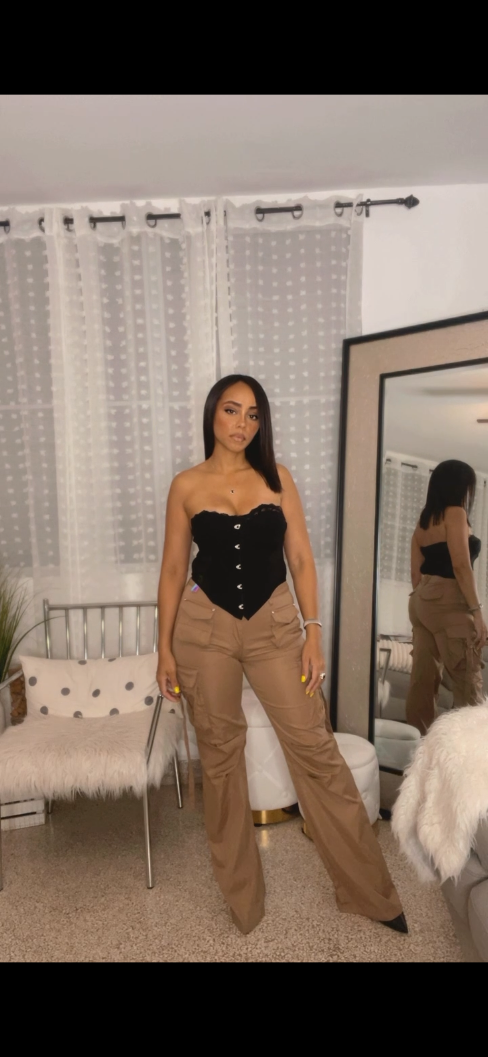 Khaki cargo Pants