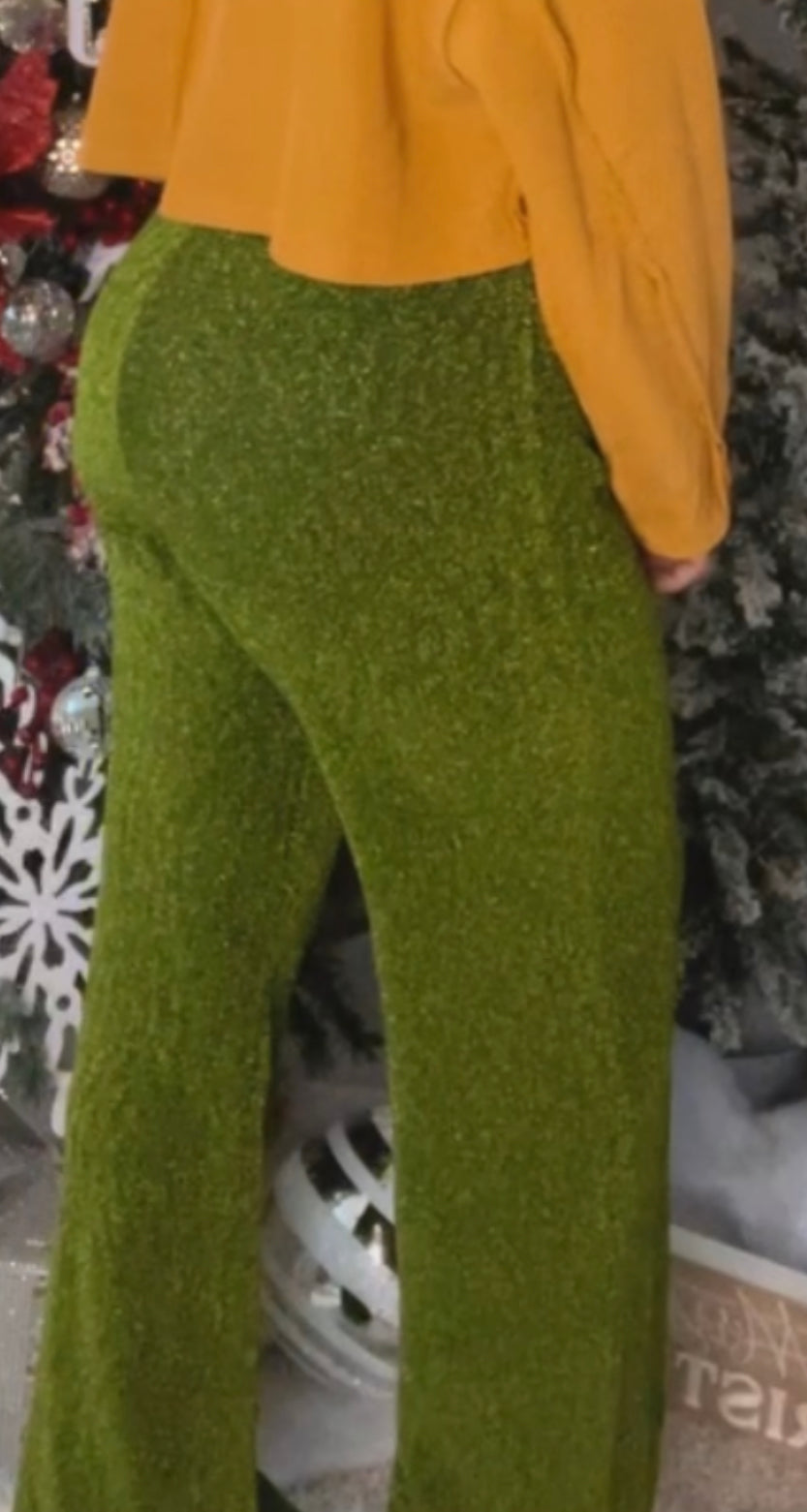Esmerald Glitter pants