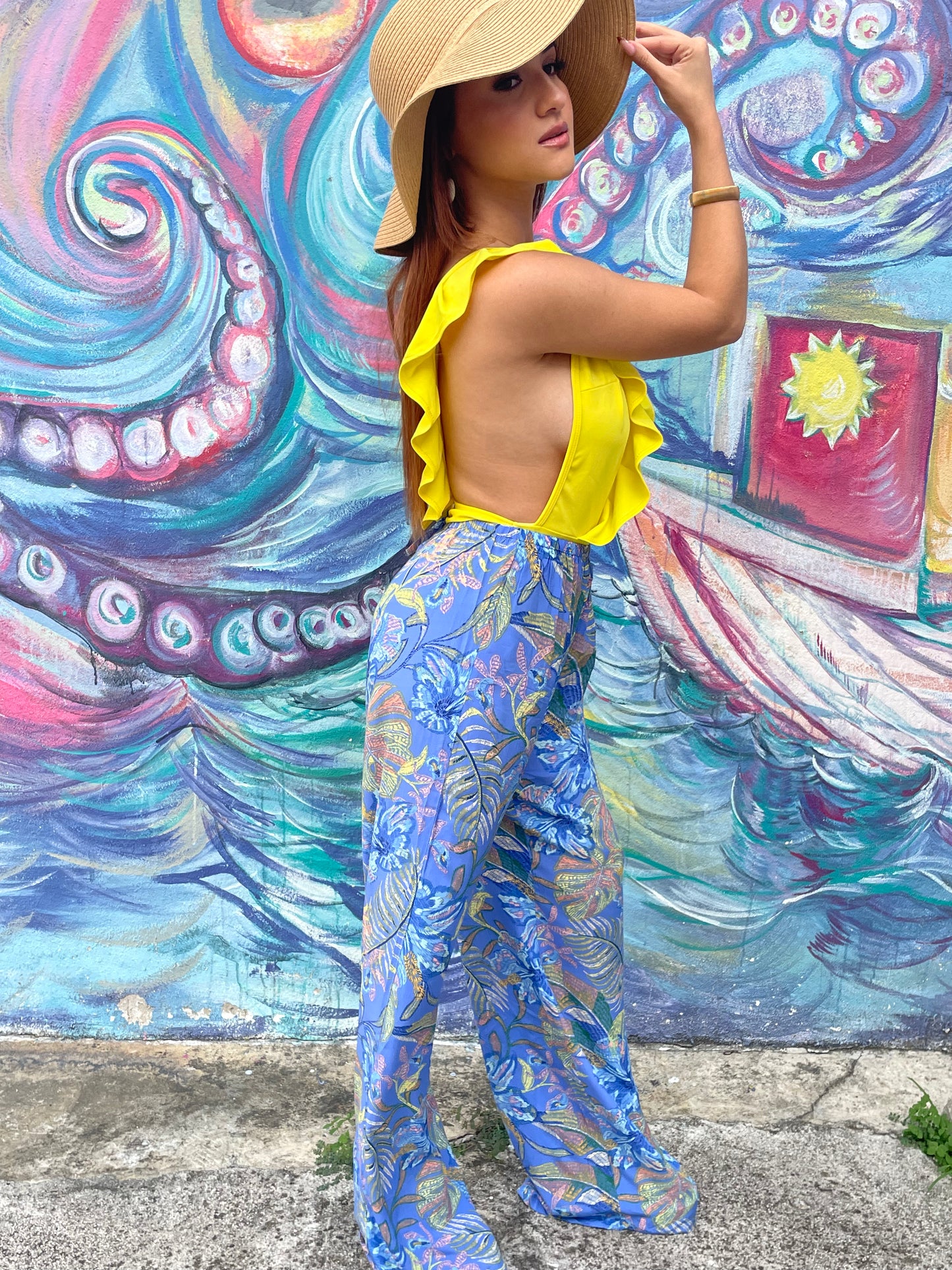 Blue Cerimán Pants