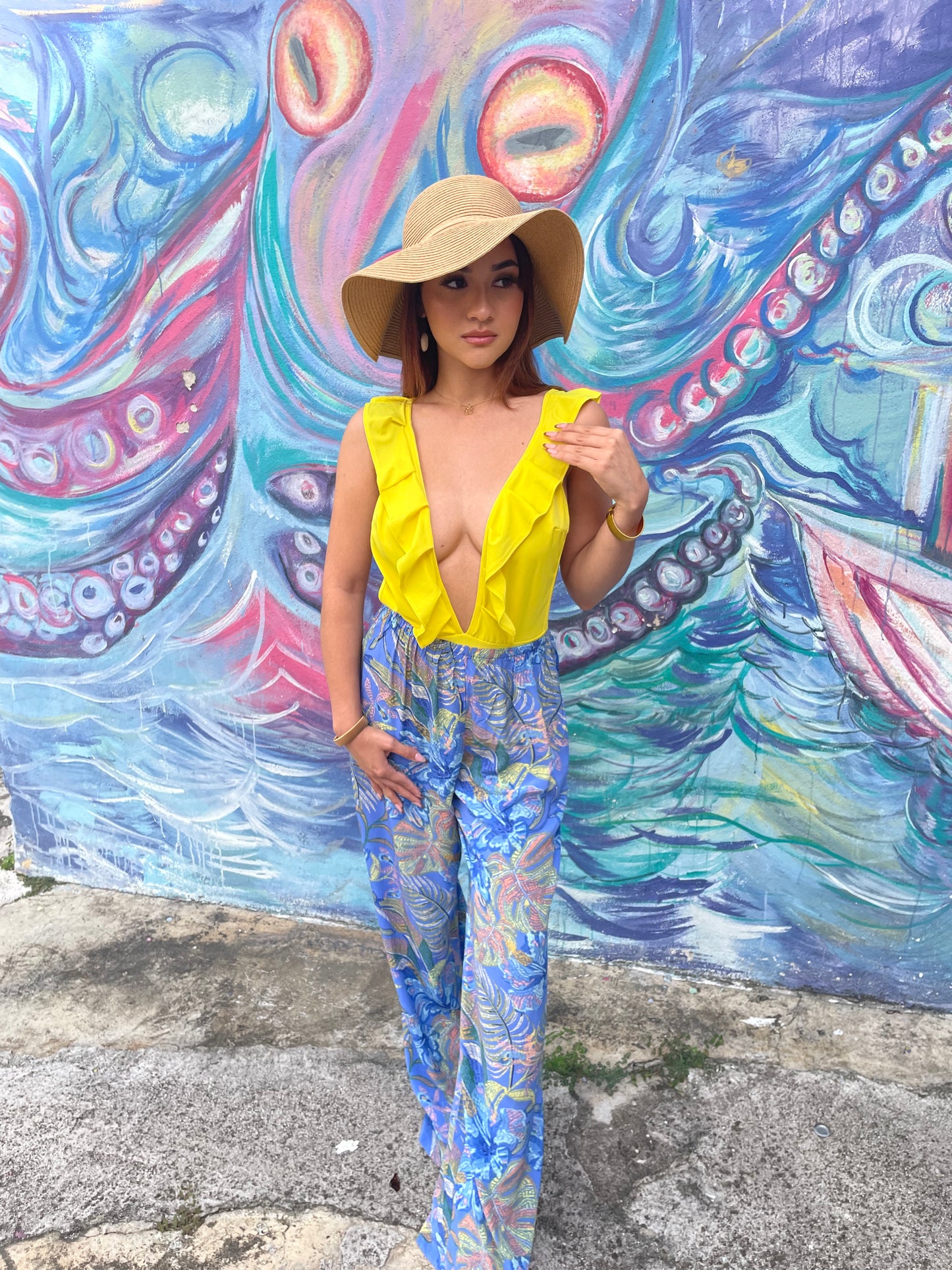 Blue Cerimán Pants