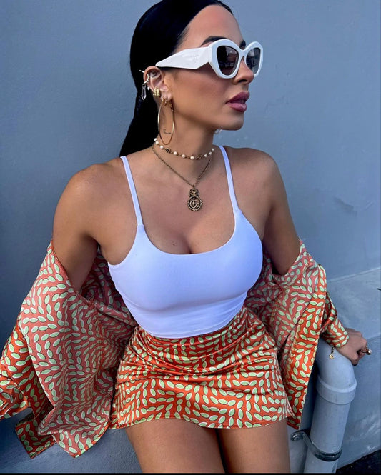 Believe Satin Skirt