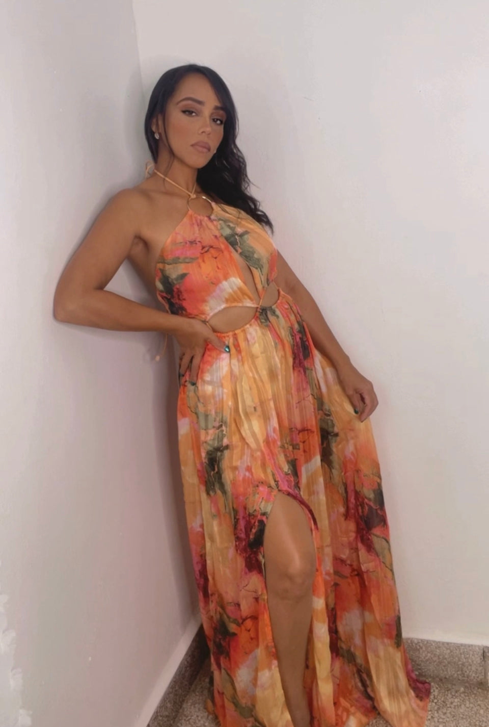 Multi Color Maxi dress